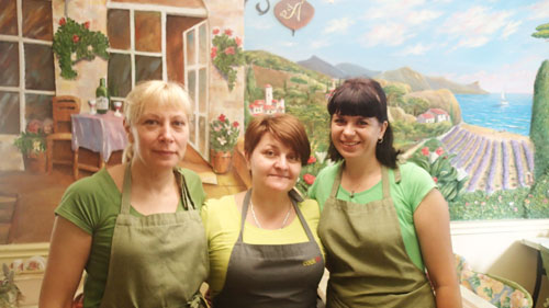 Шеф повар и её команда