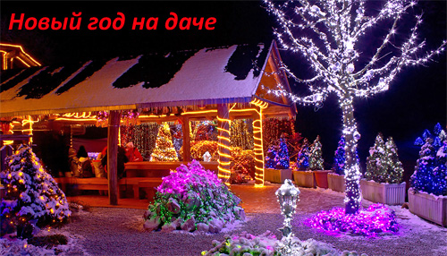Новый год на даче