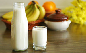 Молочно-растительная диета (молоко, творог, яблоки)