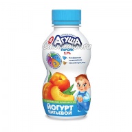 Йогурт Агуша питьевой с персиком 2.7%