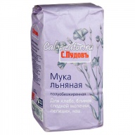 Мука льняная полуобезжиренная С.Пудовъ