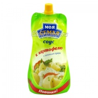 Соус Моя семья к картофелю с зелёным луком Соус Моя семья к картофелю с зелёным луком