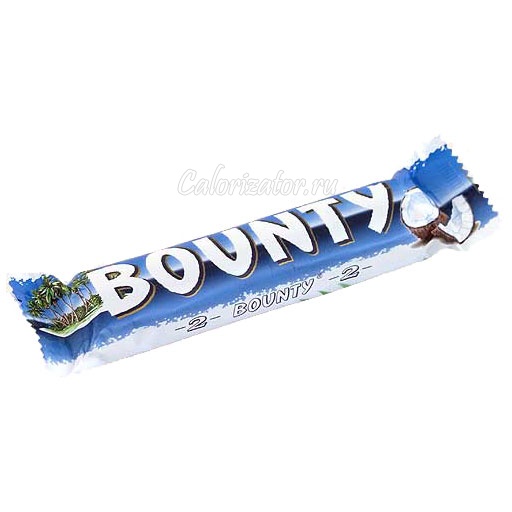 Шоколад Bounty - калорийность, полезные свойства, польза и вред ...