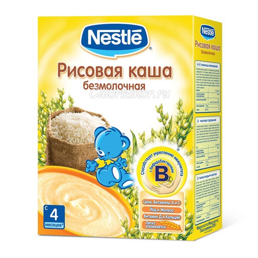 Как приготовить безмолочную рисовую кашу