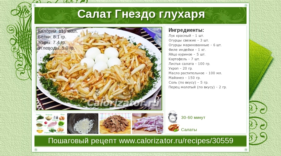 Салат карты рецепт Салат карты рецепт