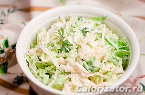 Салат из куриной грудки и китайской капусты Салат из куриной грудки и китайской капусты