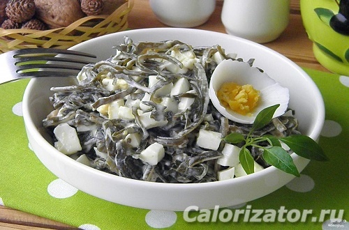 Салат из морской капусты с яйцом калорийность картинки Салат из морской капусты с яйцом калорийность картинки