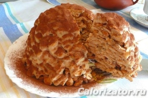 Торт со сгущенкой Торт со сгущенкой