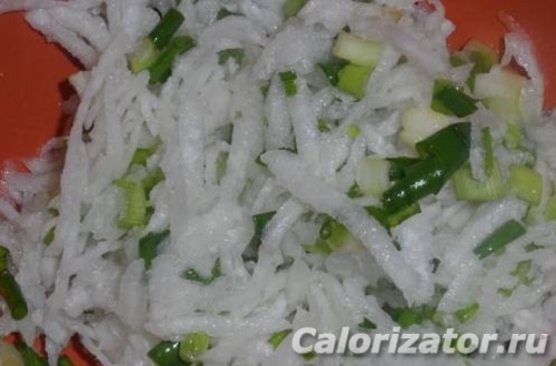 Салат из редьки Салат из редьки