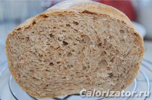 Хлеб цельнозерновой с пророщенными зернами пшеницы Хлеб цельнозерновой с пророщенными зернами пшеницы