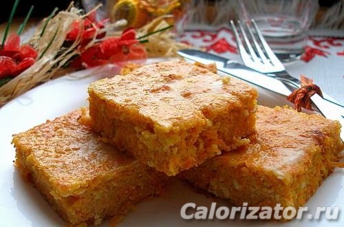 Морковная запеканка Морковная запеканка