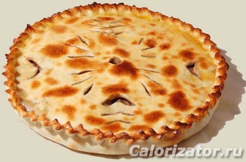Пирог осетинский с мясом Пирог осетинский с мясом