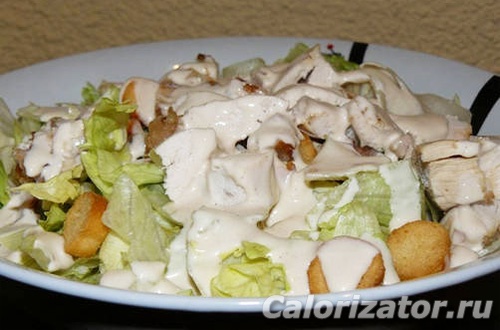 Цезарь с анчоусами Цезарь с анчоусами