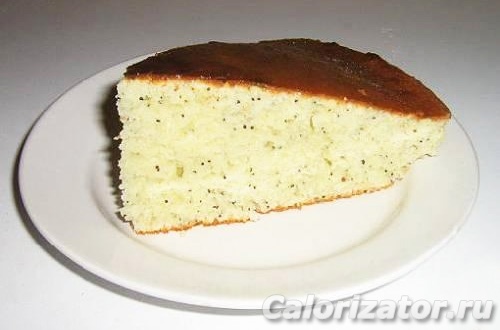 Манник на кефире с маком и кардамоном Манник на кефире с маком и кардамоном