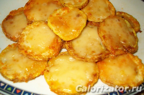 Кабачок с яйцом и сыром Кабачок с яйцом и сыром