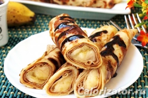Блины с бананом и шоколадом - кулинарный пошаговый рецепт с фото на KitchenMag.ru новые фото Блины с бананом и шоколадом - кулинарный пошаговый рецепт с фото на KitchenMag.ru новые фото