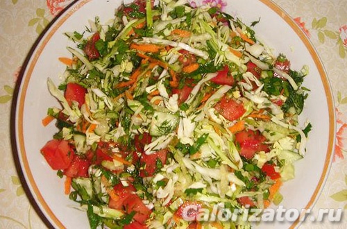 Как сделать салат из капусты и моркови с маслом Как сделать салат из капусты и моркови с маслом