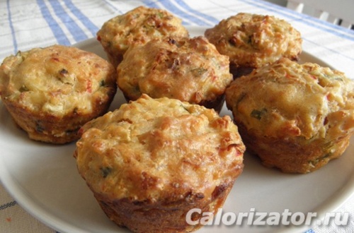 Куриные маффины с отрубями Куриные маффины с отрубями