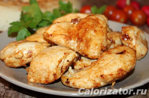 Куриная грудка жареная Куриная грудка жареная