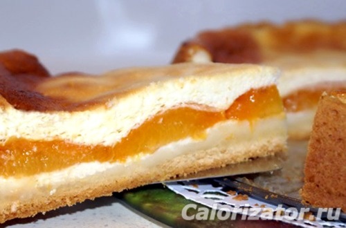 Миндальный торт с абрикосами Миндальный торт с абрикосами