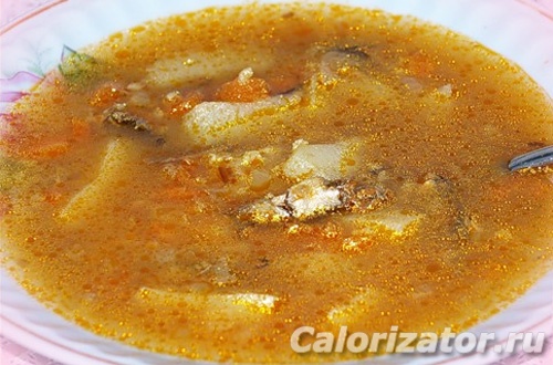 Окрошка с килькой и картошкой Окрошка с килькой и картошкой