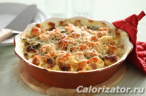 Диетические блюда из куриной грудки с цветной капустой — 2