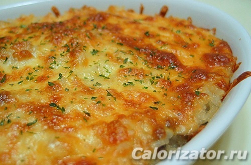 Запеканка из куриного филе со сливками Запеканка из куриного филе со сливками