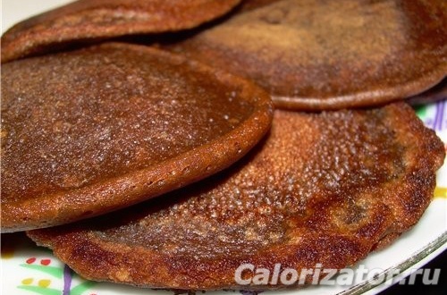Оладушки с какао Оладушки с какао