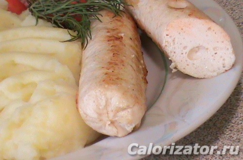 Куриные сосиски Куриные сосиски
