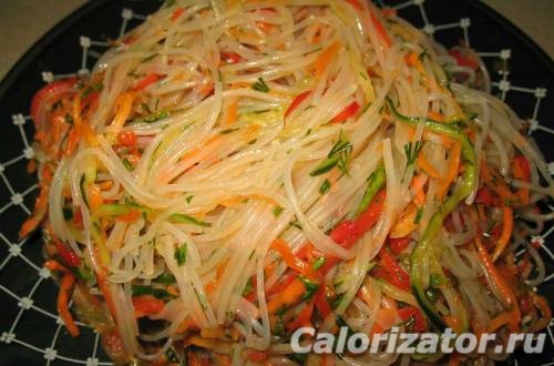 Салат с фунчозой Салат с фунчозой