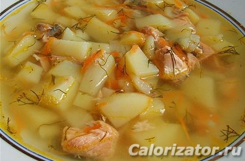 Суп из горбуши Суп из горбуши