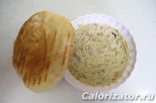 Хумус с шампиньонами Хумус с шампиньонами
