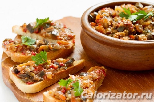 Баклажанная икра с яблоками Баклажанная икра с яблоками