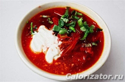 Мясной борщ Мясной борщ