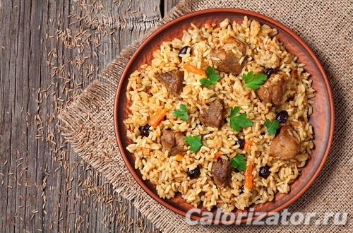 Плов с оливками Плов с оливками