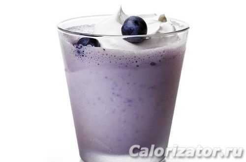 Черничный фитнес коктейль Черничный фитнес коктейль
