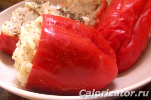 Фаршированные перцы куриным фаршем сколько калорий — pic 2
