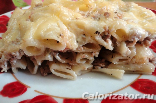 Макароны с мясом Макароны с мясом