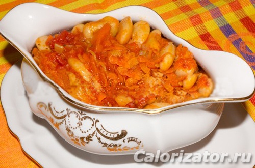 фасоль тушеная с овощами калорийность онлайн фасоль тушеная с овощами калорийность