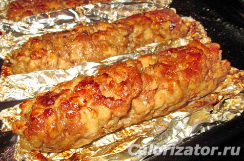 Калорийность домашней колбасы из свинины. Домашняя колбаса – состав и виды