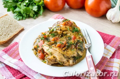 рецепт чахохбили из курицы с калорийностью рецепт чахохбили из курицы с калорийностью