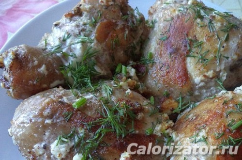 Куриное окорочка рецепт