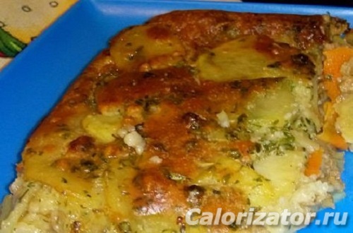 Пирог картофельный Пирог картофельный