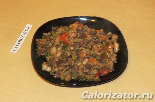Киноа с фасолью Киноа с фасолью