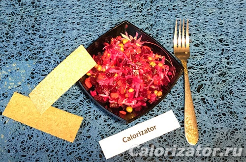 Винегрет без картофеля Винегрет без картофеля