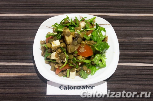 Салат с рукколой и шампиньонами Салат с рукколой и шампиньонами