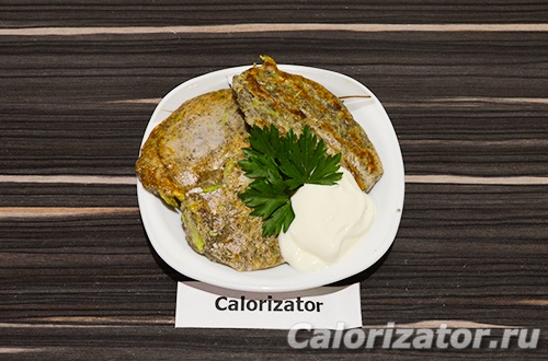 Оладьи с кабачком и зеленой гречкой Оладьи с кабачком и зеленой гречкой