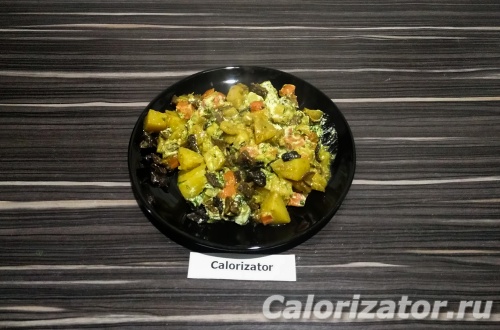 Картофель с грибами в горшочках Картофель с грибами в горшочках