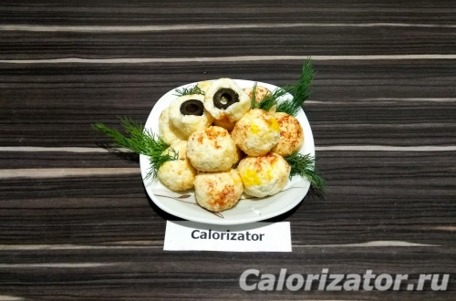 Сырные шарики с оливками Сырные шарики с оливками