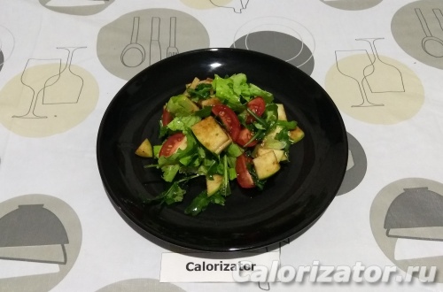 Салат с рукколой и яблоком Салат с рукколой и яблоком